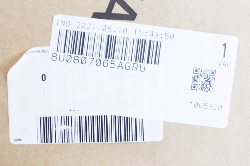 фото №7, Audi q3 8u передній бампер ліва сторона захист 8u0807065agru nowa оригінальна