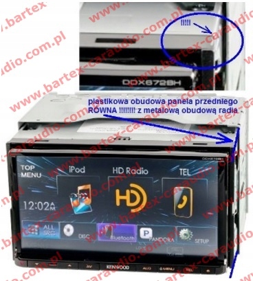 фото №7, Vw transporter t5 рамка радио радио 2din 61190