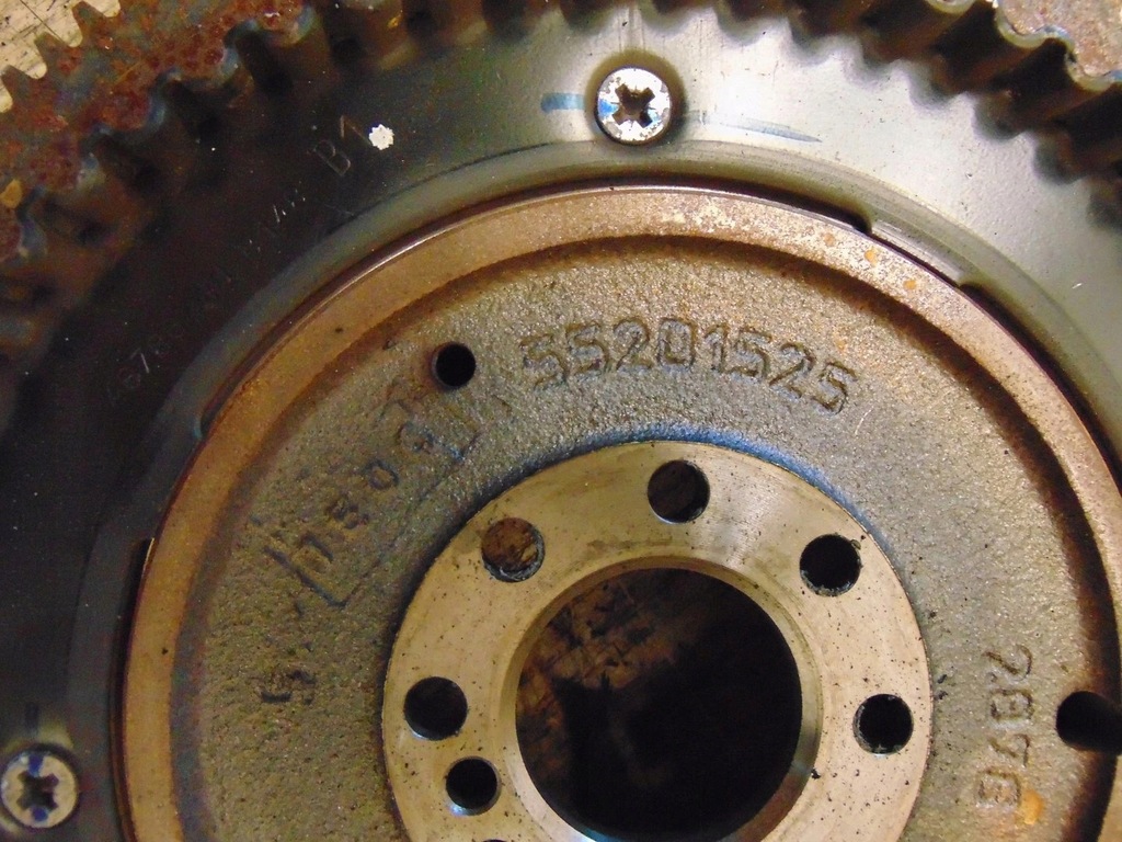 фото №11, Сцепление колесо жёсткий fiat doblo ii 1.3 mtj