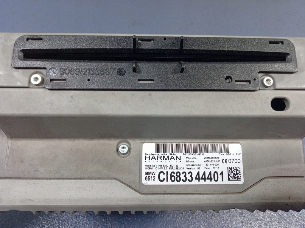 фото №8, Bmw 7 g11 g12 радіо навігація idrive nbt evo hu 6833444