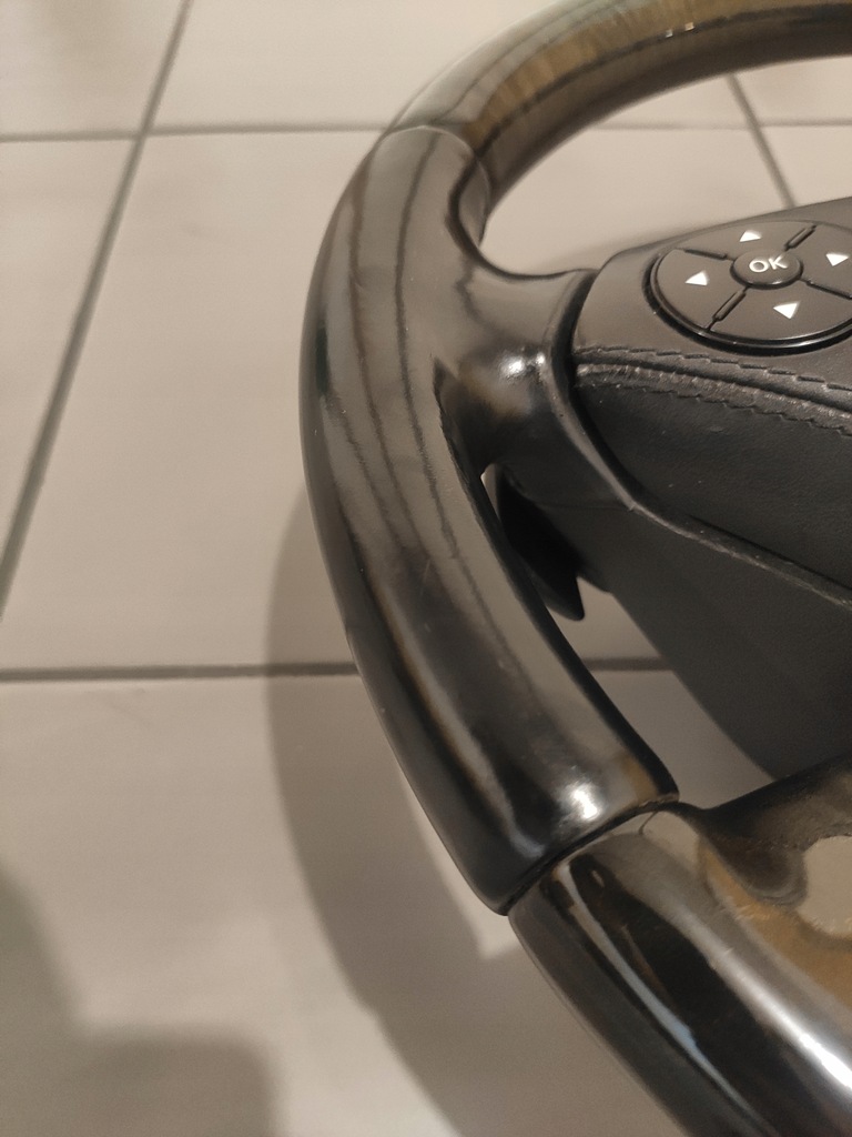 фото №9, Mercedes s-klasa w221 w216 lift воздуховод multi лепестки переключения кожа drewno ideał