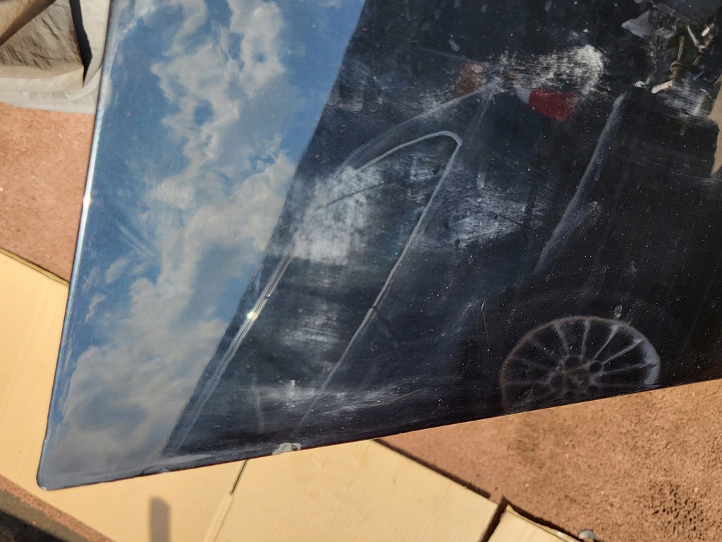 фото №15, Двері правий перед молдинг хром ущільнювач bmw 7 e65 колір чорний 475