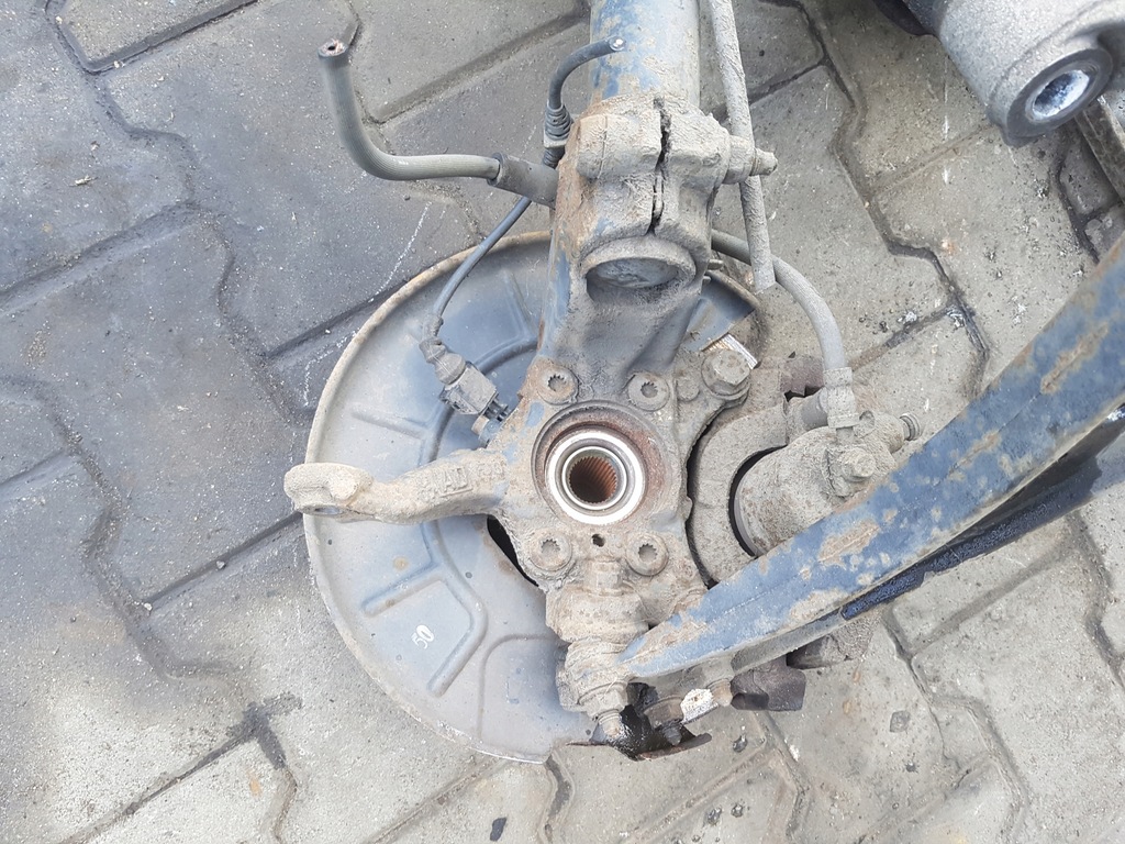 фото №5, Leon 2 ii 04r- 2.0 tdi амортизатор поворотный кулак левая