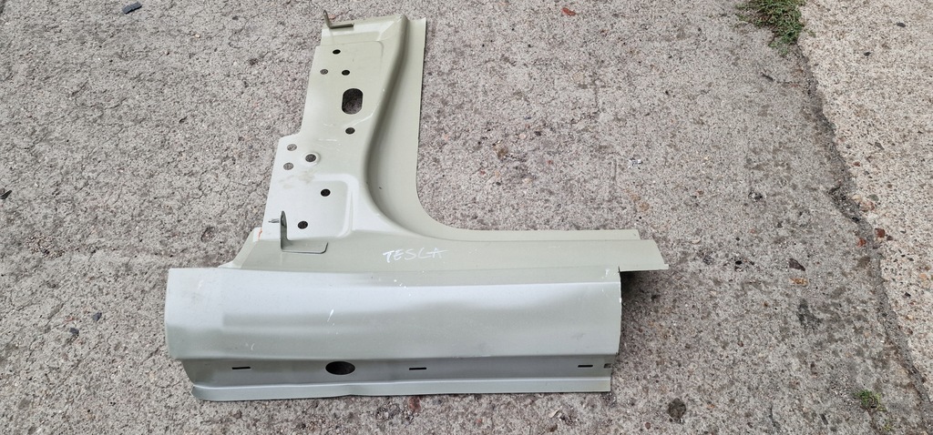 фото №1, Tesla model 3 поріг блок двигуна лівий передній обшивка