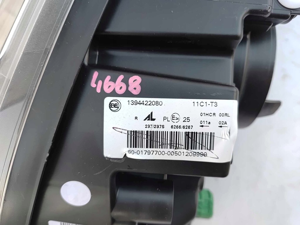 фото №12, Fiat ducato boxer iii lift 14- лампа права перед передня led nowa оригінальний номер 4668