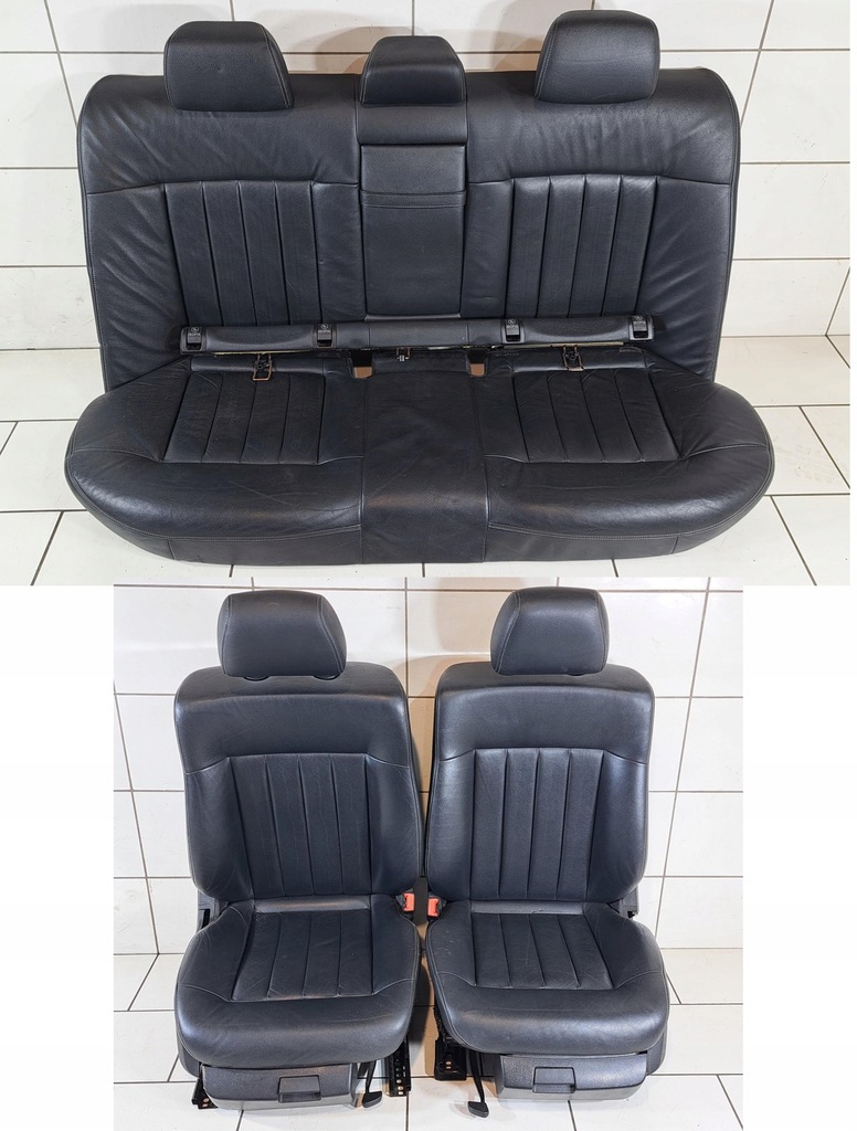 фото №1, Mercedes w212 sedan сидіння + заднє сидіння комплект