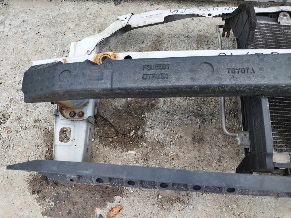 фото №10, Pas передній балка радіатор citroen c1 lift 1.0 бензин механічна коробка передач 2012-2014