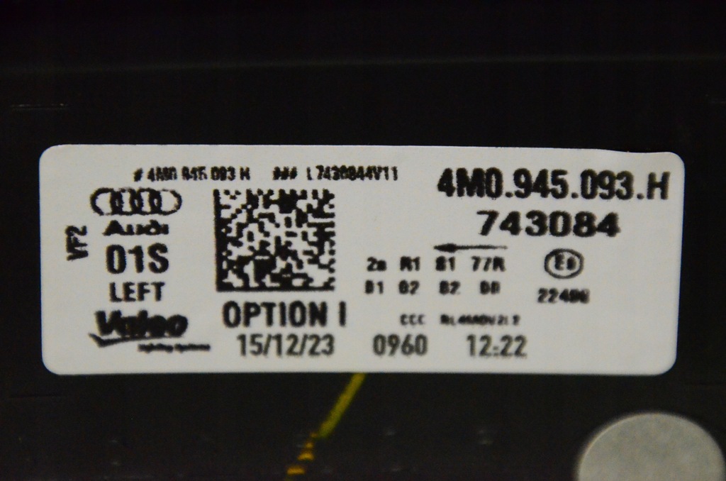 фото №8, Audi q7 4m lift лампы задние matrix оригинал europa 4m0945093h 4m0945094h