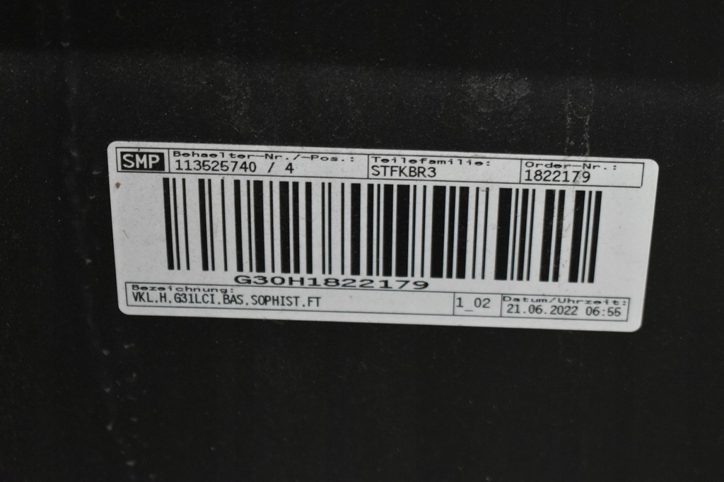 фото №13, Bmw 5 g31 kombi lift lci бампер задний задняя w цвет sophistograu a90