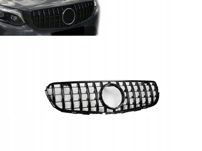 фото №1, Решітка радіатора mercedes glc c253 x253 panamericana amg 15-