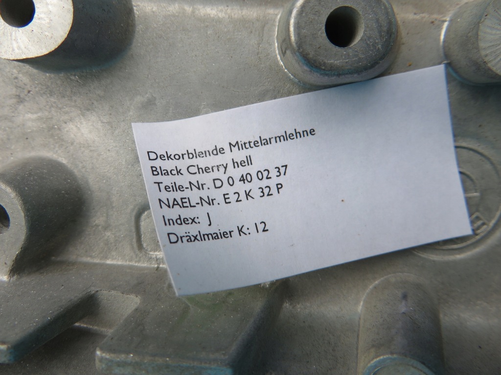 фото №6, Bmw 7 e65 dekor молдинг подлокотник black cherry