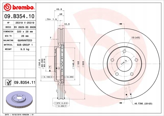 фото №14, P 56 058 brembo набір гальмівних колодок гальмівних, гальмівний