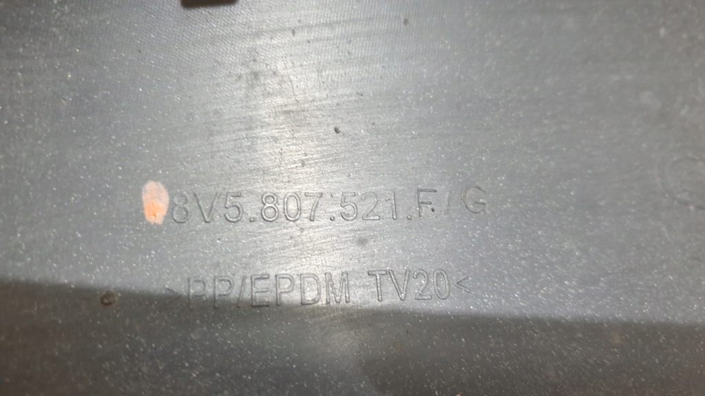 фото №9, Дифузор накладка бампер audi a3 s-line 8v5807521f