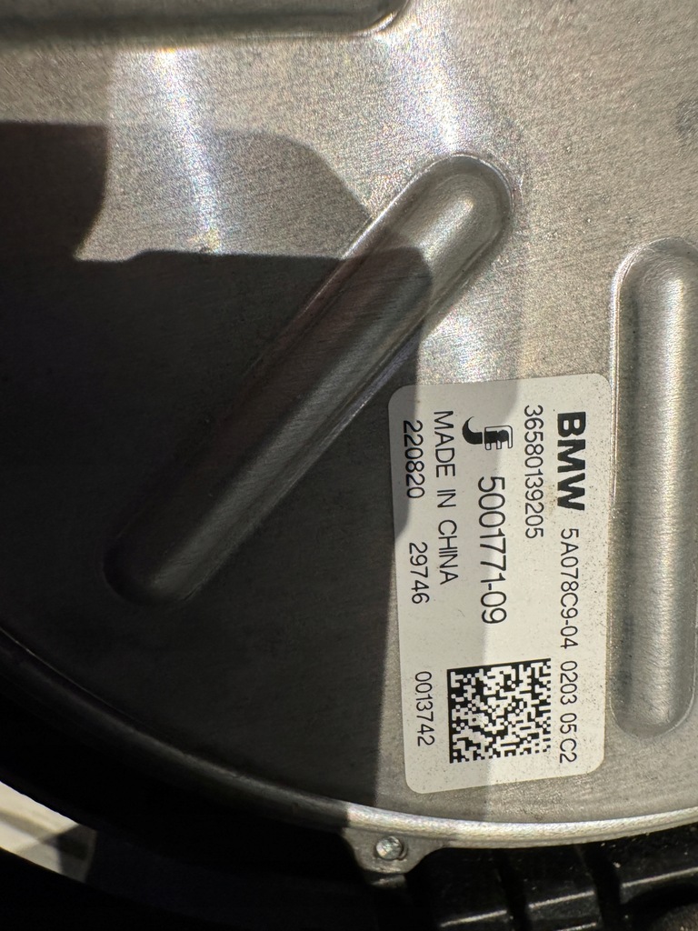 фото №8, Bmw 2 u06 вентилятор радиатора оригинальный bmw