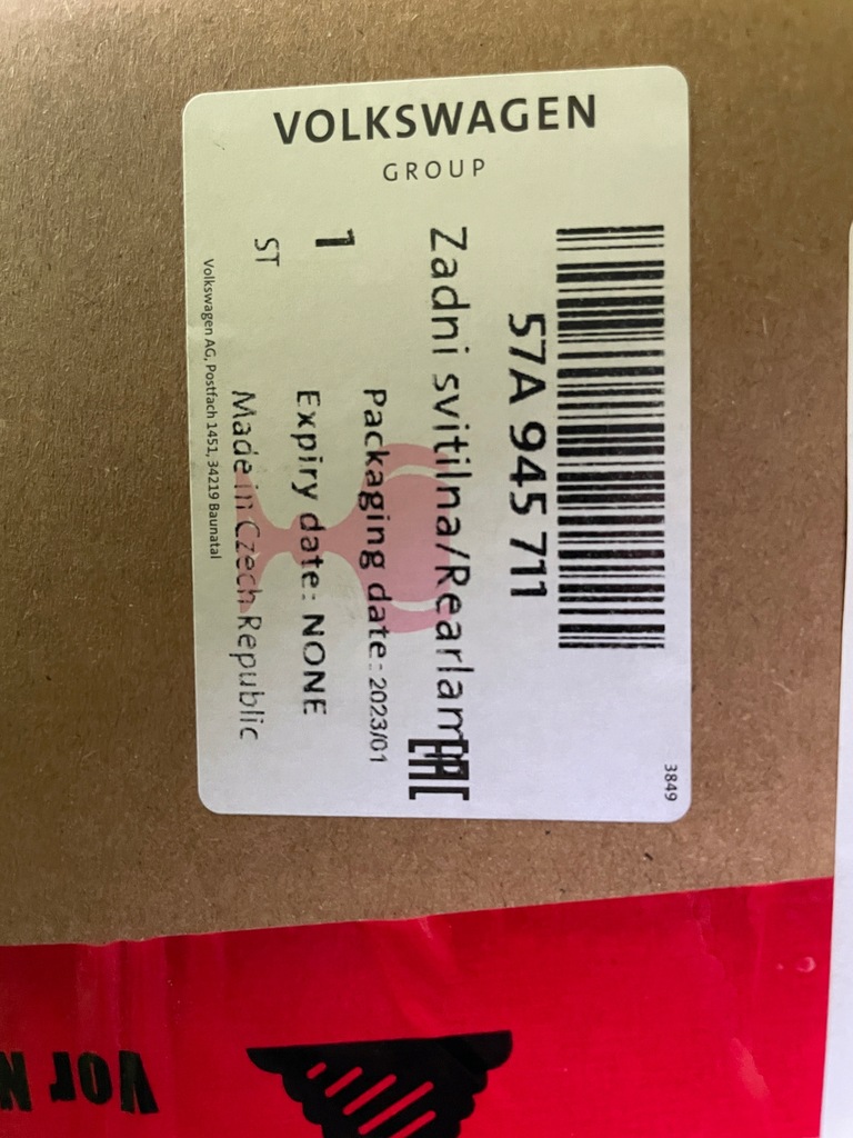 фото №10, Skoda karoq лампа левая задняя задняя led 57a945207 europa оригинал