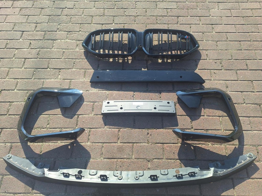 фото №1, Bmw x6m f96 m-power решітка радіатора решітка радіатора спойлер решітка захист бампер молдинг