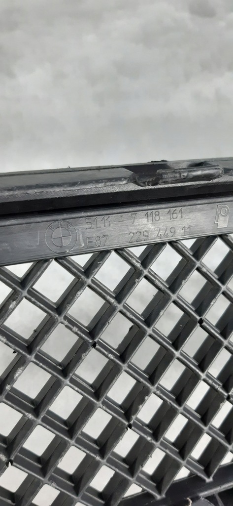 фото №9, Bmw 1 e87 решітка радіатора решітка радіатора бампера 51117118161