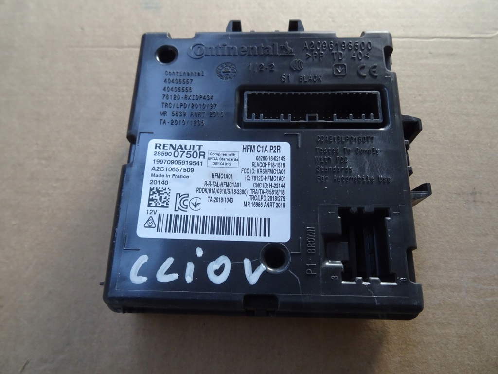 фото №1, Модуль блок управления hfm renault clio v