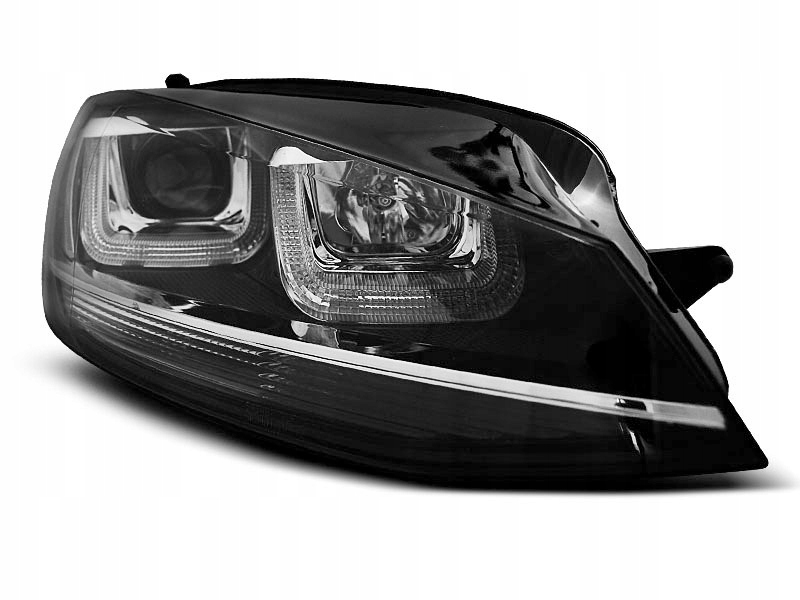 фото №1, Лампы фары vw golf vii 7 12-17 black led drl