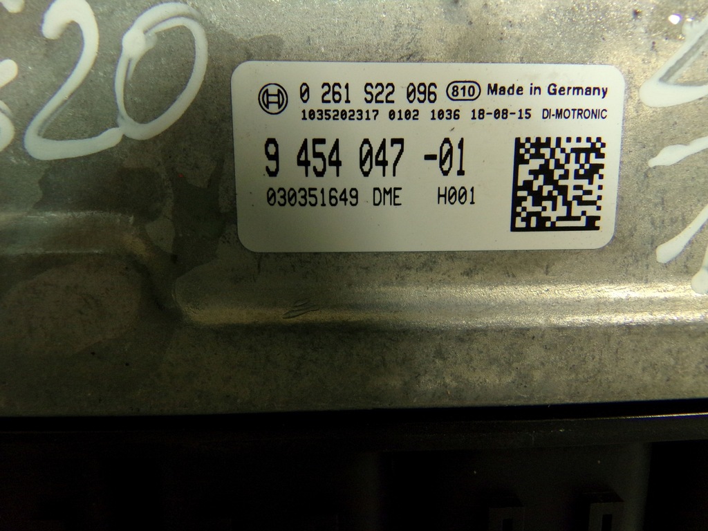 фото №10, Bmw g01 g05 g11 g20 g30 бортовой компьютер двигателя 9798769