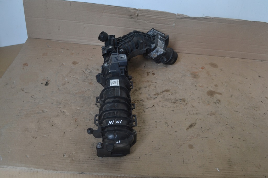 фото №8, Коллектор всасывающий bmw 3 e91 316 d 108452s10 108452s10 дроссельная заслонка