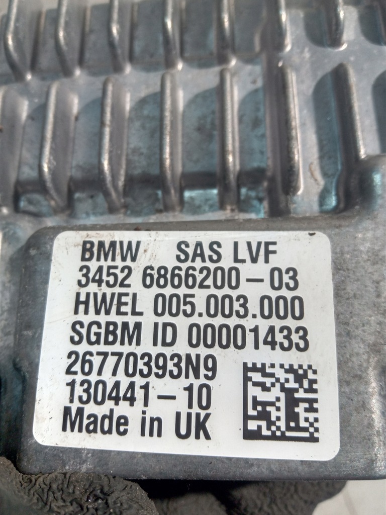 фото №3, Mini cooper f55 f56 модуль sas 6866200