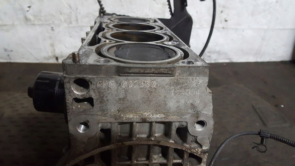 фото №14, Блок двигателя ape vw polo 6n 1,4 бензин