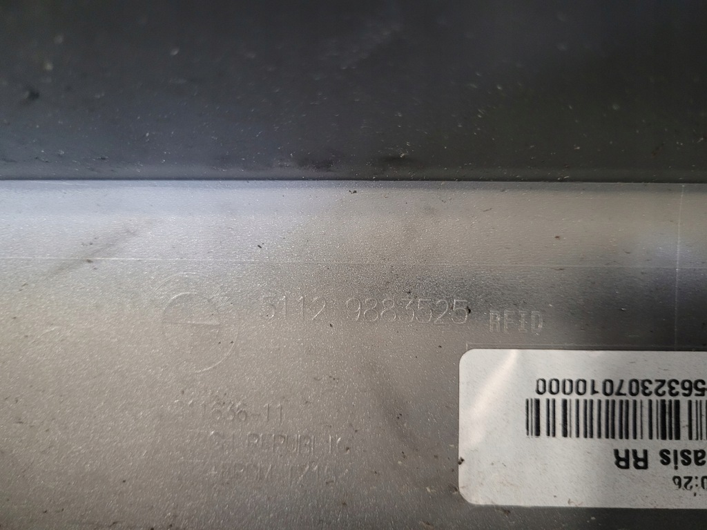 фото №10, Bmw x1 u11 basis basic обычный бампер задняя задний 51119883525 9883525