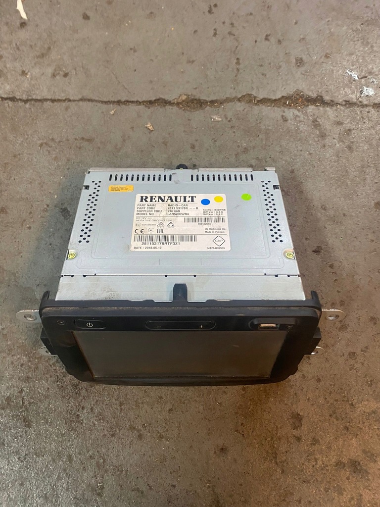 фото №3, Renault captur радио навигация 281153178r