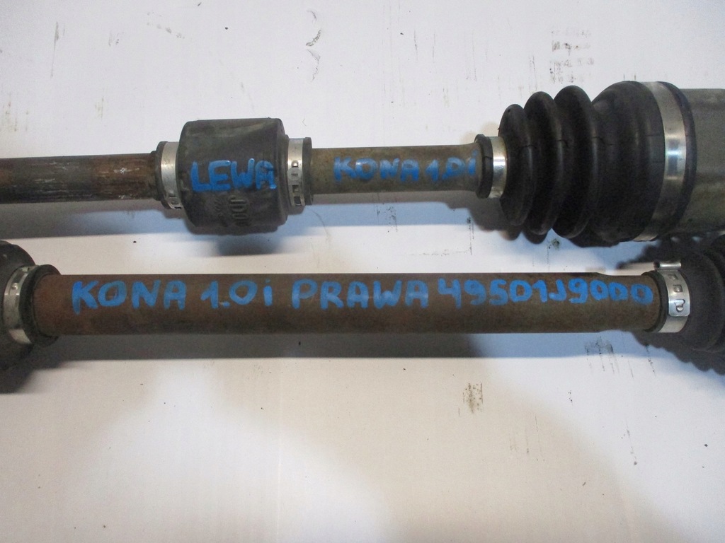 фото №9, Приводной вал hyundai kona 1,0i 49501j9000 правая