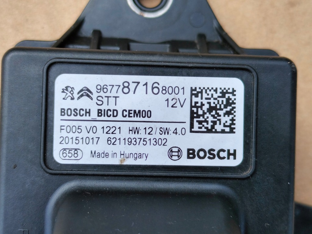 фото №4, Citroen ds4 c4 ii b7 модуль запуск стоп