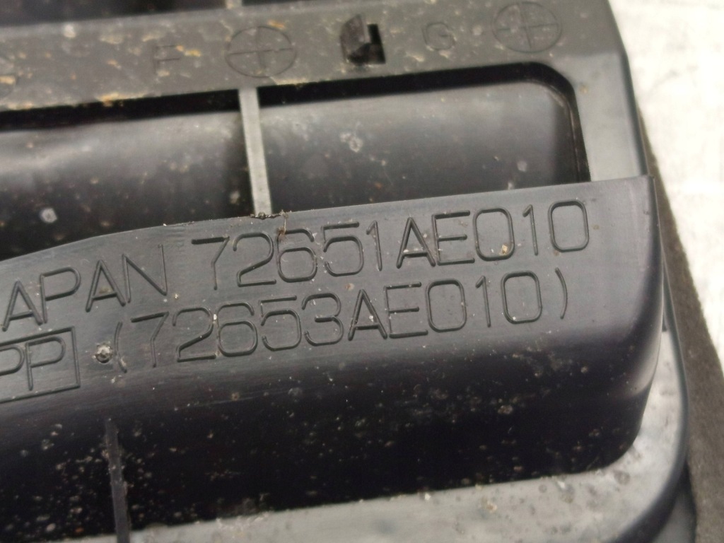 Решітка вентиляційна під  бампером заднім toyota gt 86 72651ae010 в Україні