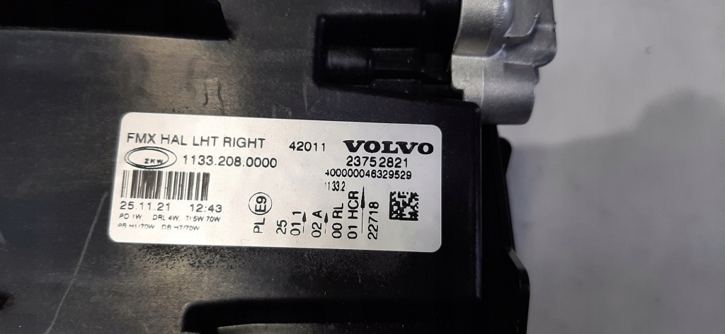 фото №3, Фари volvo fmx full led 11331030000 208