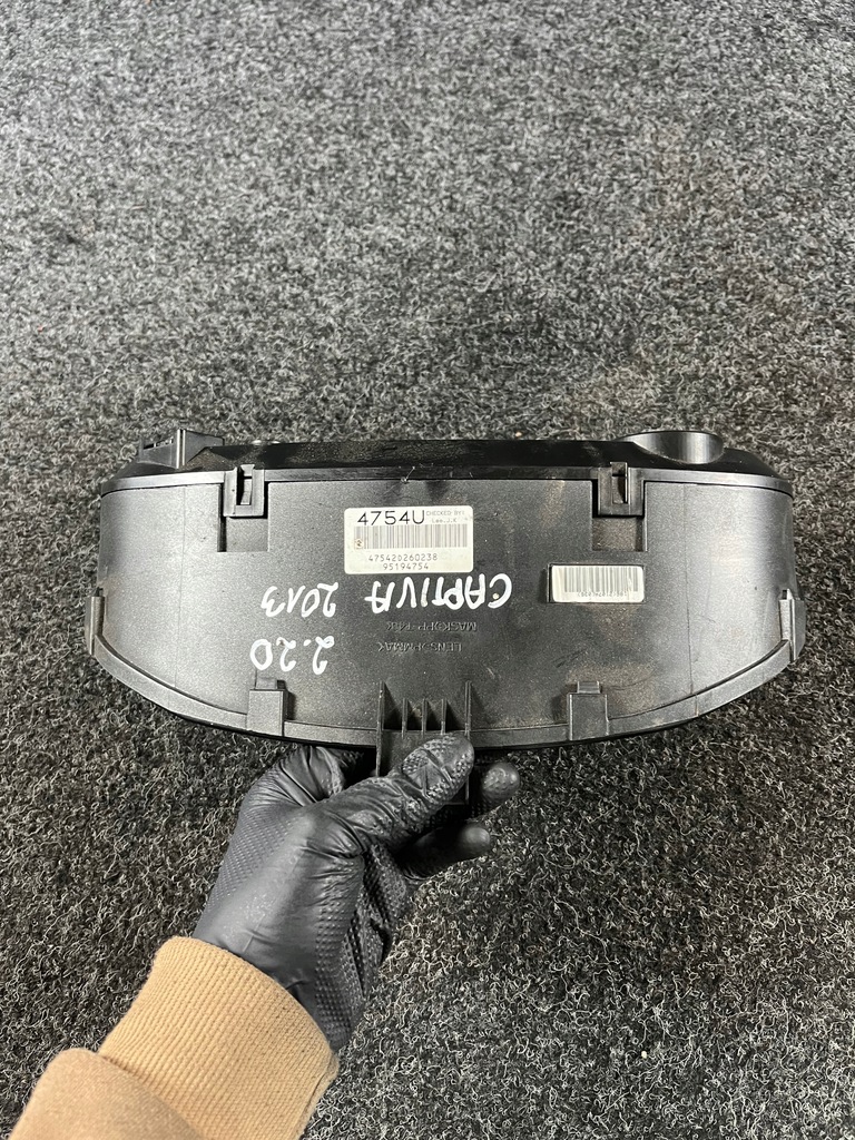 фото №6, Chevrolet captiva i lift 2.2 vcdi лічильник прилади 4754u 95194754