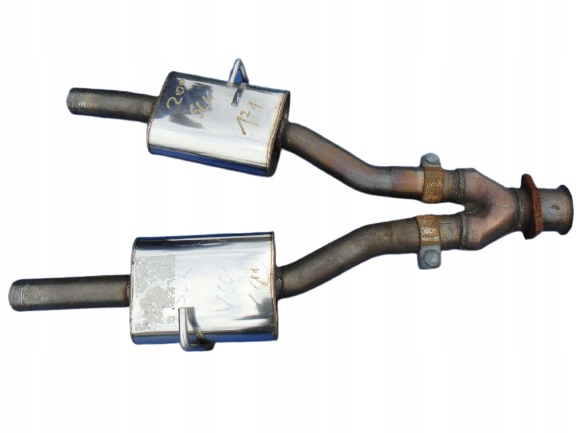 фото №1, Mercedes slk 171 r171 труби вихлоп гасник вихлопи