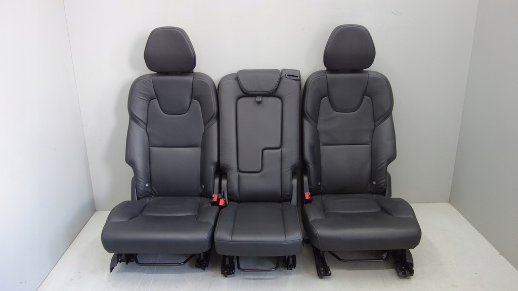 фото №7, Volvo xc90 сидіння сидіння заднє сидіння обшивки шкіра 7осіб