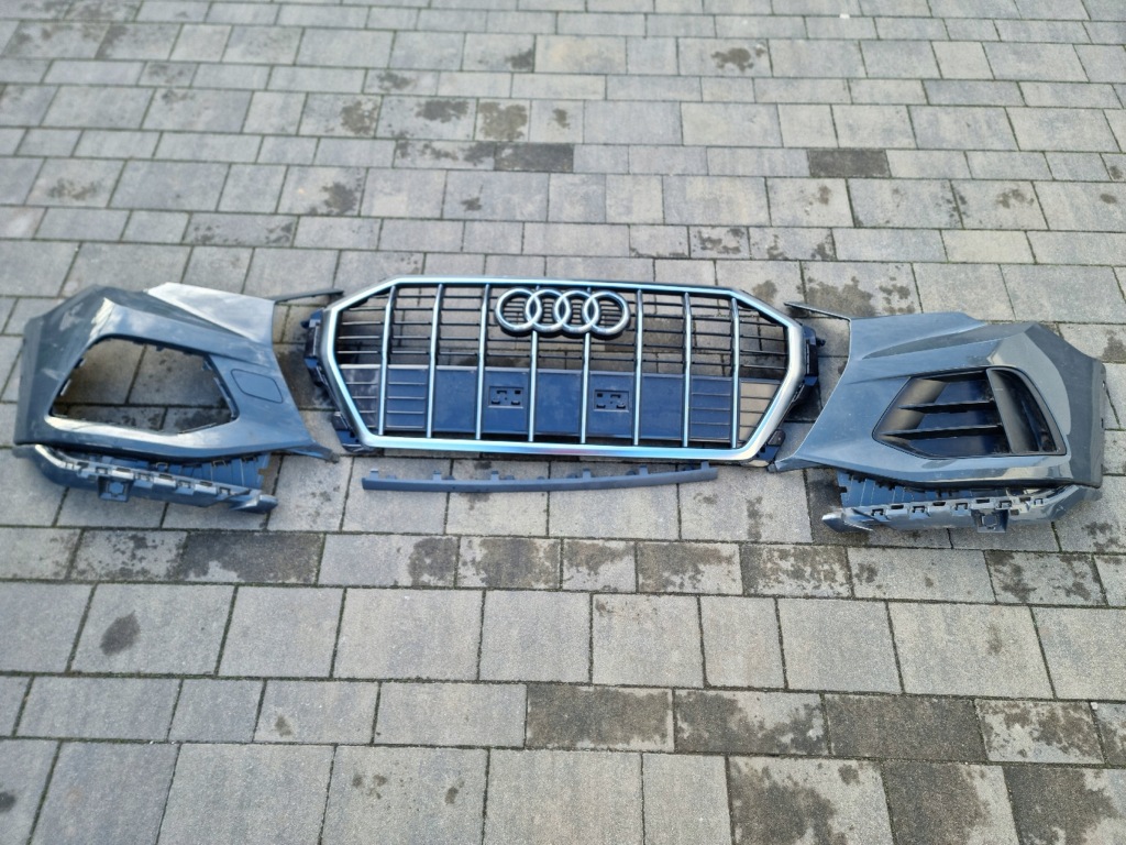 фото №1, Audi q3 83a бампер передній перед решітка радіатора решітка радіатора