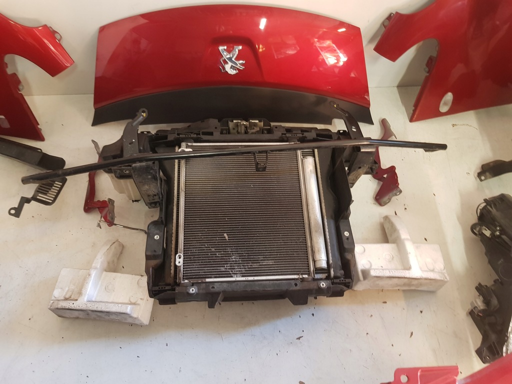 фото №7, Citroen c-zero kompletny перед капот бампер