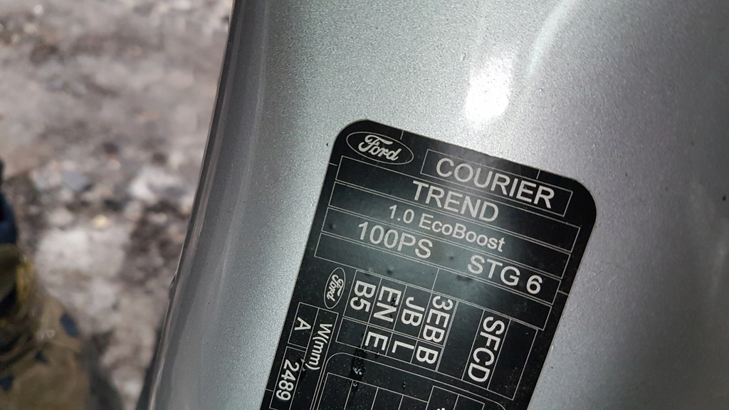 фото №7, Ford courier ii mk2 крила правий перед передній гарний w колір