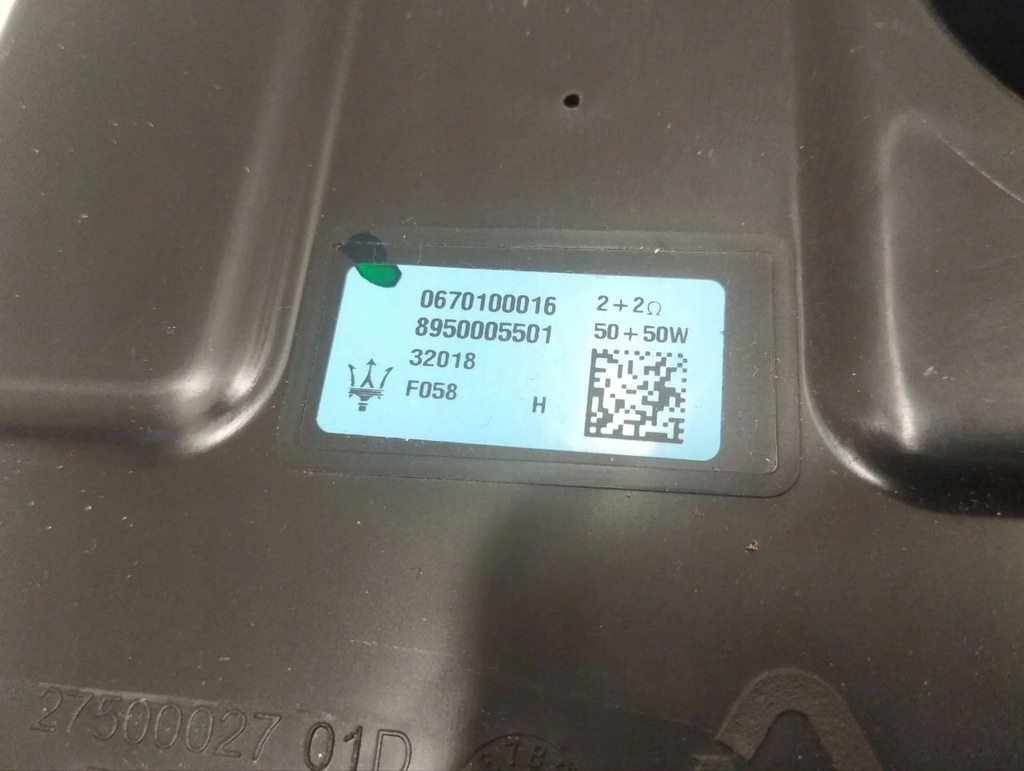 фото №5, Maserati levante 2019 динамик низкочастотный 0670100016