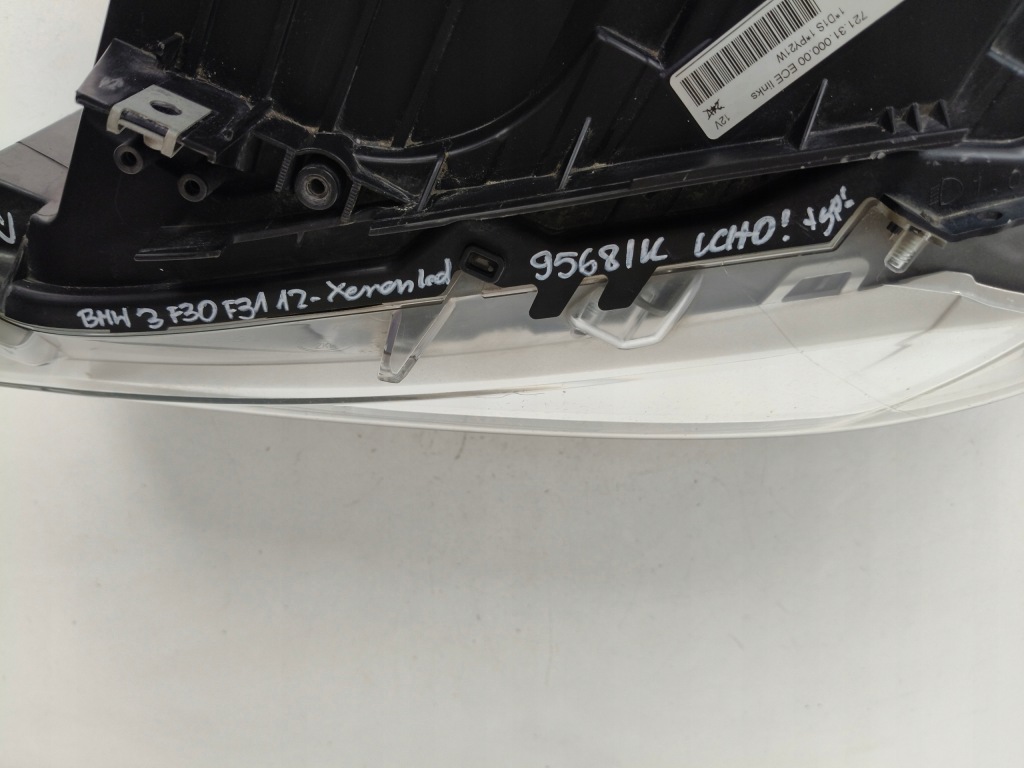 фото №11, Лампа левая фара bmw 3 f30 f31 12- ксенон led некорректируемый