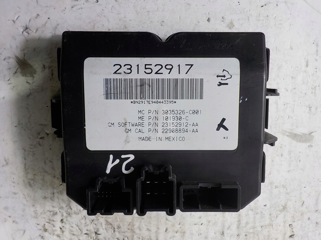 фото №1, Opel insignia модуль двері 23152917