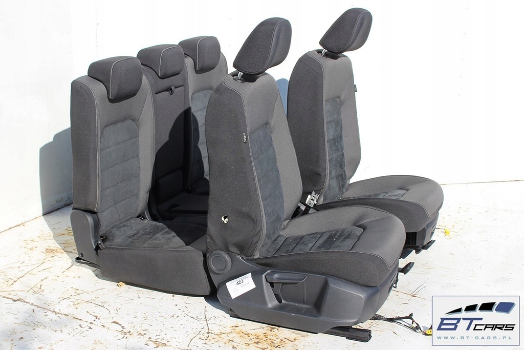 фото №5, Vw golf 7 sportsvan сидіння комплект сидінь сидіння сидіння сидіння оббивка