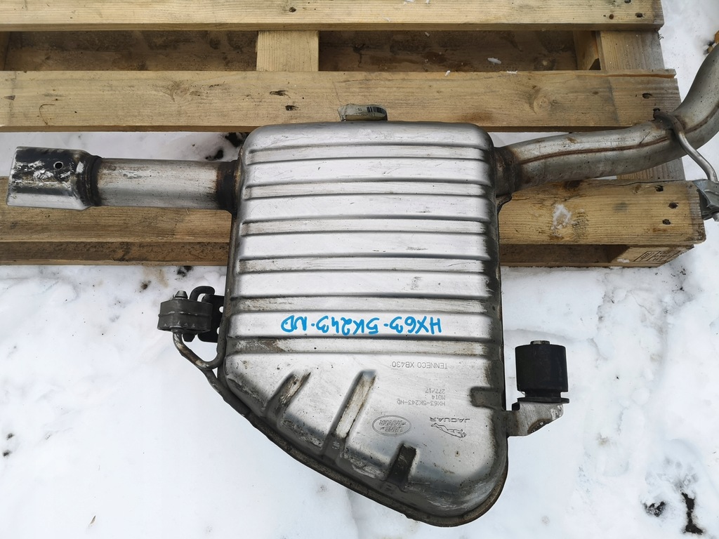 фото №6, Вихлоп гасник кінцевий jaguar xf ii x260 2.0d