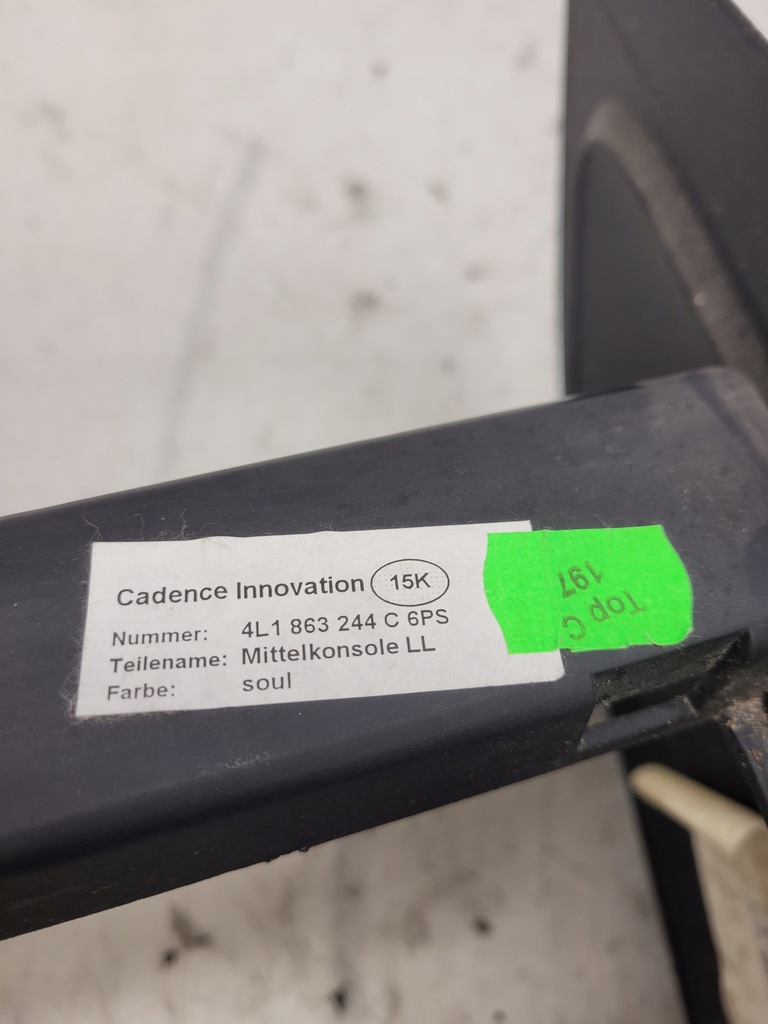 фото №6, Туннель средний audi q7 4l 4l1863244c europa