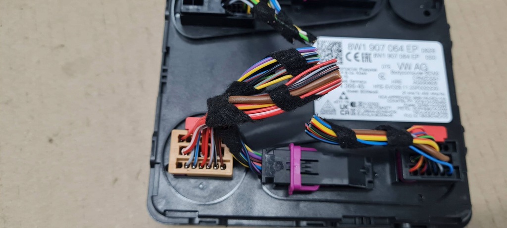 фото №6, Sq8 4m rsq8 q8 модуль блок управления комфорта разъёмы 8w1907064ep sq7 4m q7