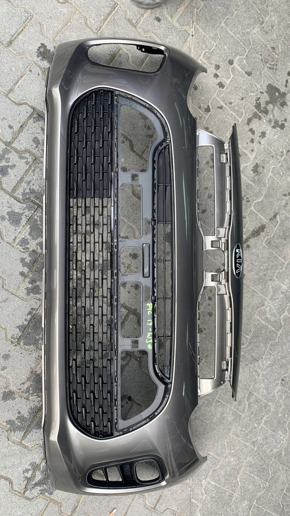 фото №1, Kia picanto 2017- бампер передний перед