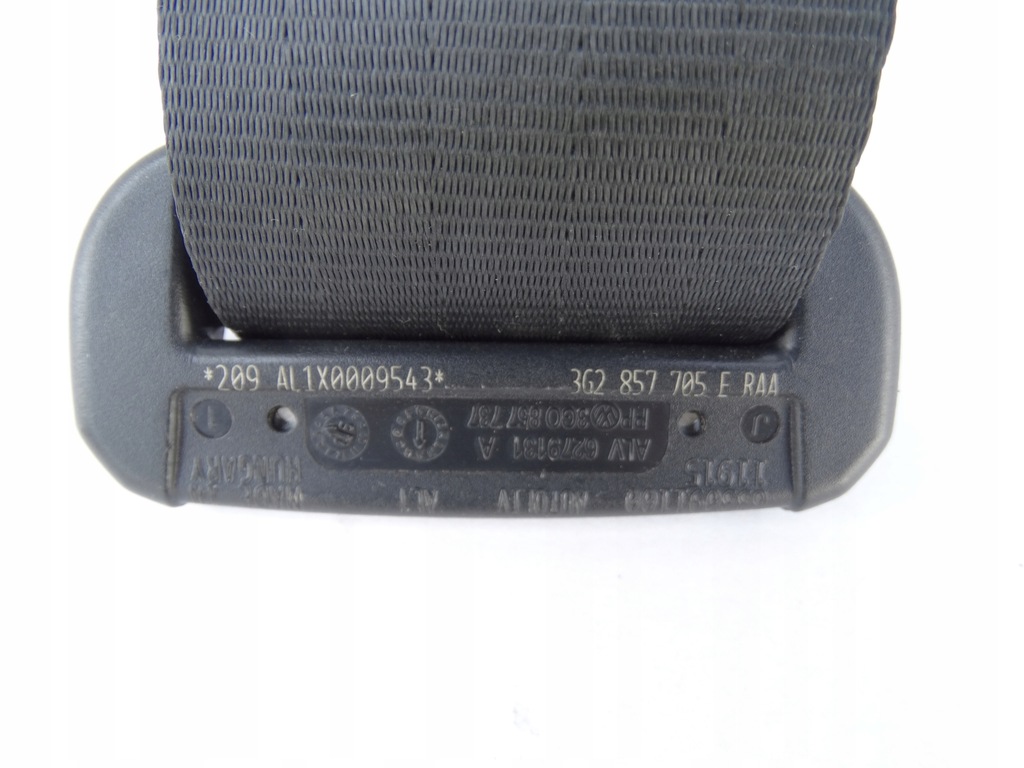 фото №9, Vw passat b8 pas безпеки лівий перед передній чорний оригінал