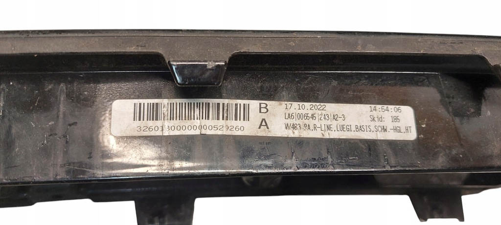 фото №9, Vw arteon 3g8 r line r-line решётка средняя перед заглушка 3g8853677e