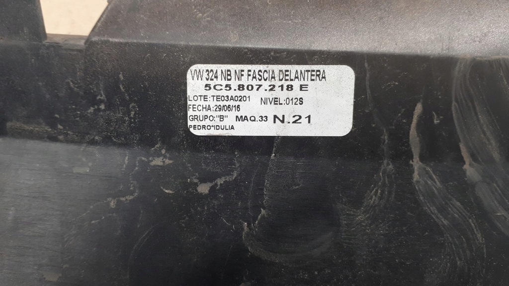 фото №11, 5c5807221e бампер передний vw new beetle коричневый